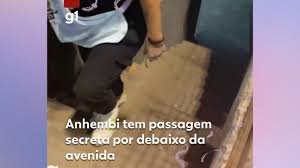 VÍDEO: a 'passagem secreta' por baixo da avenida para o Anhembi